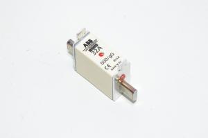 32A 690VAC NH000 gL/gG 80kA ABB OFAA000GG25 knife-blade type fuse link with blow out indicator on top *new*
