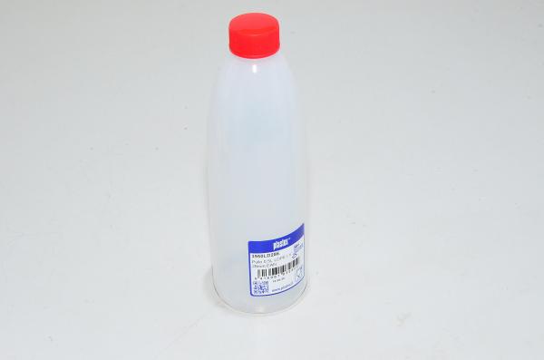 Plastex 3950LD28E LDPE muovipullo 0,5l, 28mm punaisella muovisella kierrekorkilla *uusi*