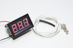 XH-B310 red 7-segment LED temperature sensor with m6x1 male thread 50cm K-type sensor -30-800°C  *new*