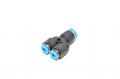 Festo Quick Star QSY-6-4 153153 6-4-4mm Y-liitin / Y-haara / Y-sovitin pikaliitin eri putkihalkaisijoille