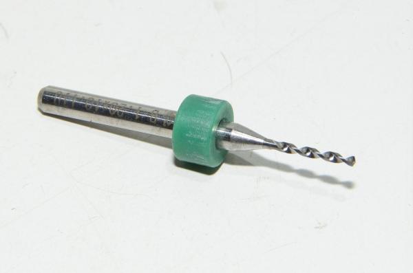 1,2x3,175x10mm 1,2mm 130° spiral carbide drill 3,175mm shank *new*