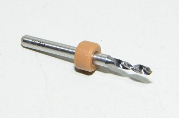 2,3x3,175x10mm 2,3mm 130° spiral carbide drill 3,175mm shank *new*