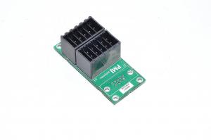 PMJ 3779-0 E90661/19001780 I/O board with 2x 12pin AMP D-3500 connectors and place for 9pin D connector, model 2