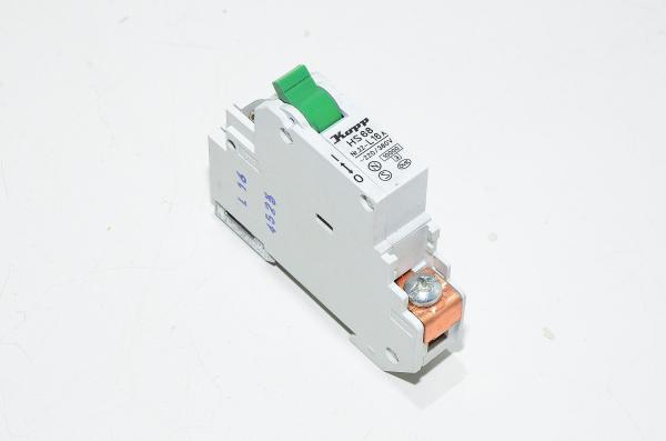 16A 1-phase L-type automatic fuse / circuit breaker Heinrich Kopp HS 68 nr.22-L16A 220VAC / 380VAC