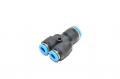 Festo Quick Star QSY-8-6 153154 8-6-6mm Y-liitin / Y-haara / Y-sovitin pikaliitin eri putkihalkaisijoille