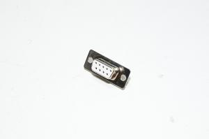 D-Sub 9-pin DE-9F female connector with solder cups *new*
