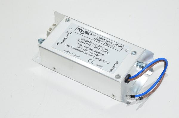 Rasmi A1000-FIV1010-RE single phase RFI filter 10A 250VAC *new*