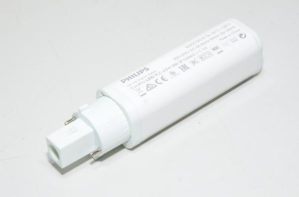 G24d-2 6,5W 650lm 4000k 120° CRI83 Philips Core LED PLC 6,5W 840 2P G24d-2 9290012015 LED lamppu 220-240VAC