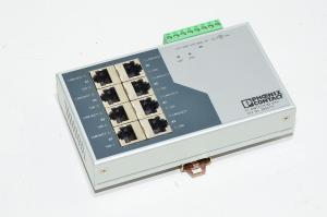 Phoenix Contact FL switch SF 8TX 2832771 8x 10/100 network switch for DIN rail mounting