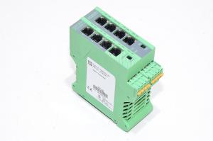 Phoenix Contact FL HUB 8TX-ZF 2832551 8x 10/100 network switch for DIN rail mounting *DIN mount fault*