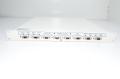8x 12VDC 4,3A output, 100-240VAC 4-2A input Bluelec TB0545 Multi output PSU, 19" 1U rack mount, 16x protected outputs