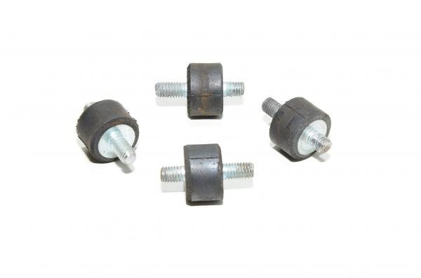 Stud type rubber vibration absorber with M5 thread