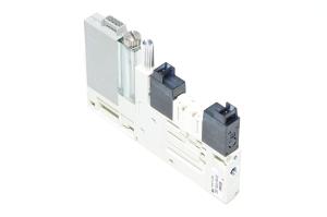 SMC ZQ1101U-K1Y5LO-D52CN vacuum ejector with 1mm nozzle, 24VDC solenoid valve operated suction and blow-out, digital ZSE1S vacuum pressure switch with 2x sourcing transistor outputs 24VDC
