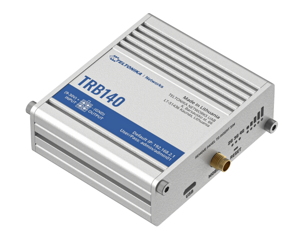 Teltonika TRB140 (TRB140003000) rugged LTE gateway *new*