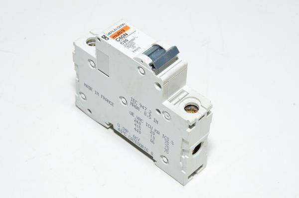 25A 1-phase C-type automatic fuse / circuit breaker Merlin Gerin multi9 C60N C25 230VAC / 400VAC