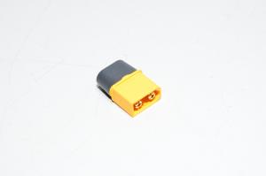 Amass XT60H-M3 yellow 2pin male power connector with housing, 500VDC, 30/60A *new*