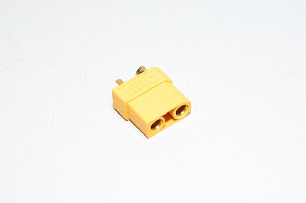 XT90-F keltainen 2pin naaras virtaliitin, 500VDC, 40/90A *uusi*