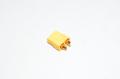 XT60-F keltainen 2pin naaras virtaliitin, 500VDC, 30/60A *uusi*
