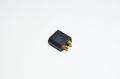 XT60-M black 2pin male power connector, 500VDC, 30/60A *new*