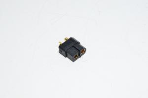 XT60-F musta 2pin naaras virtaliitin, 500VDC, 30/60A *uusi*