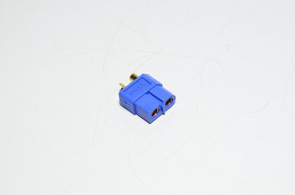 XT60U-F blue 2pin female power connector, 500VDC, 30/60A *new*