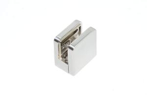 Q-Railing MOD 2100 10.2100.000.19 lasipuristin 6-10mm lasille, zamak rosterinkaltaisella pinnalla *uusi*
