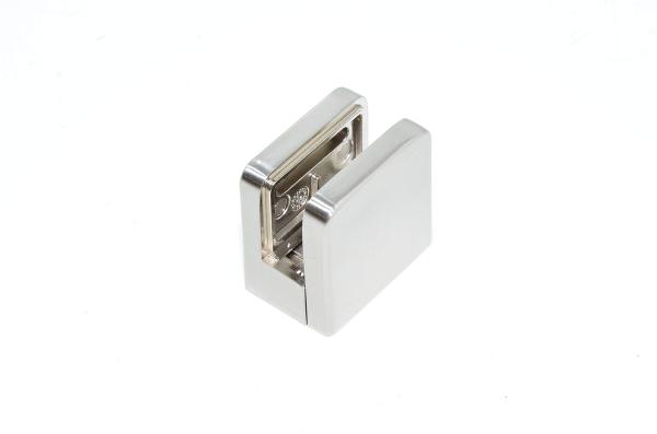Q-Railing MOD 2100 10.2100.000.19 lasipuristin 6-10mm lasille, zamak rosterinkaltaisella pinnalla *uusi*