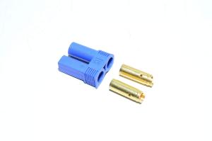 EC5-F sininen 2pin naaras virtaliitin, 500VDC, 40/90A *uusi*      