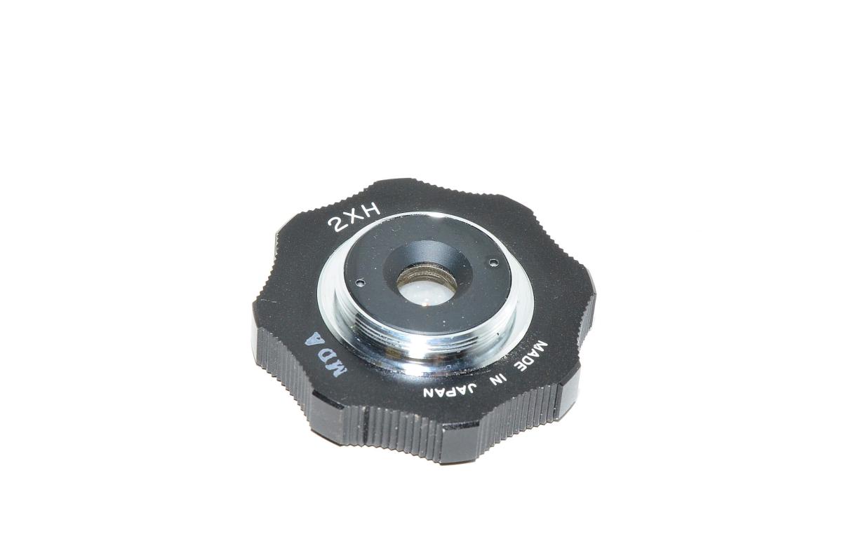 X2 TV extender, focal length extender metallic black for Cmount