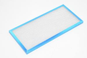 320x150x11mm washable G2 coarse dust filter with aluminium grill and frame *new*