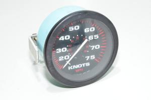 Teleflex 62158 marine speedometer 0-75knots 0-85mph gauge