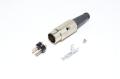 Deltron 610-0510 metal 5pin 240° male DIN connector 2A 34VAC/VDC