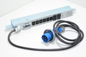 Virranjakoyksikkö 013-2178-001 6× C13 + 2× C19, 230VAC / 24A