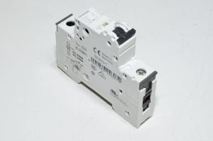 16A 1-vaihe C-tyypin automaattisulake / johdonsuojakatkaisija Siemens 5SY61 C16 230VAC / 400VAC, musta vipu