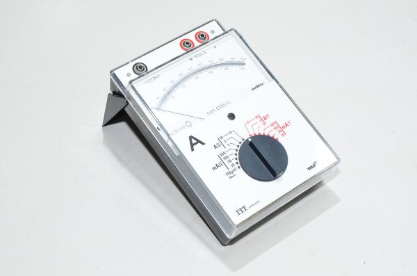 ITT Metrix analog current ammeter MX 035 C