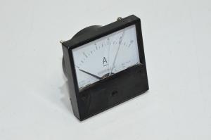 Shinohara analoginen DC amppeerimittari S-80 class 2,5 *Näytön lasi rikki*
