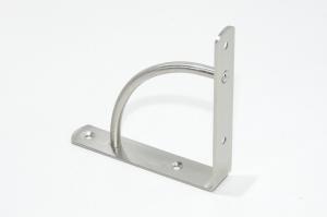 130x130x25x3mm steel angle bracket / shelf mounting bracket with 4x 5mm holes