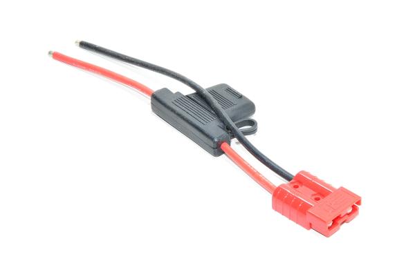 Sheng En Di male battery connector plug for forklifts 50A/600VDC red with maxi GM fuse box