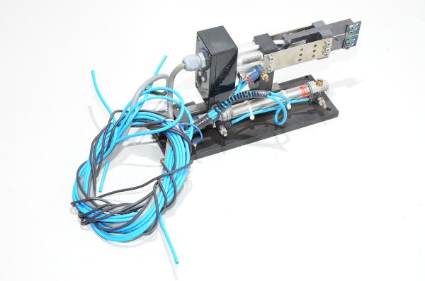 Heat cutter assembly with actuator on the right side, complete