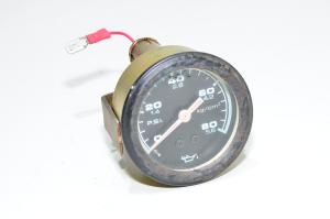 Paneeliasennettava öljynpainemittari 0-5,6kg/cm² 0-80psi, 53mm, AN3