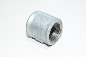 Pipe fitting cast iron straight with 1" female thread - 1" female thread *new*