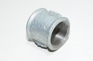 Pipe fitting cast iron straight with 1 1/4" female thread - 1 1/4" female thread *new*