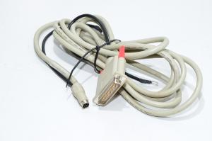 Mitsubishi FX-20P-CABN/3 Melsec PLC-series CPU programming cable, 2,8m, DB-25M - 8pin Mini DIN