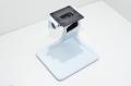 White, metal, tilting POS terminal display stand *new*