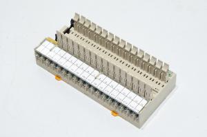 Omron P7TF-OS16 24VDC relay terminal socket DIN rail mount *new*