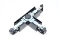 Nordic light NL power 047-202 light rail system T-shaped connector, left / reversible, black, Eurostandard Plus *New*