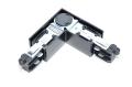 Nordic light NL power 047-204 light rail system angle connector / reversible, black, Eurostandard Plus *New*