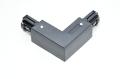 Nordic light NL power 047-204 light rail system angle connector / reversible, black, Eurostandard Plus *New*