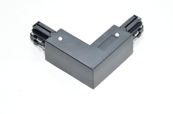 Nordic light NL power 047-204 light rail system angle connector / reversible, black, Eurostandard Plus *New*