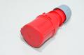 PCE 225 shark 32A-6 5p 200/346V–240/415VAC power connector IP44